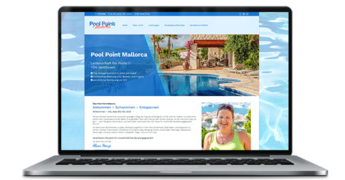 Webseite Poolpint Mallorca Santa Ponca